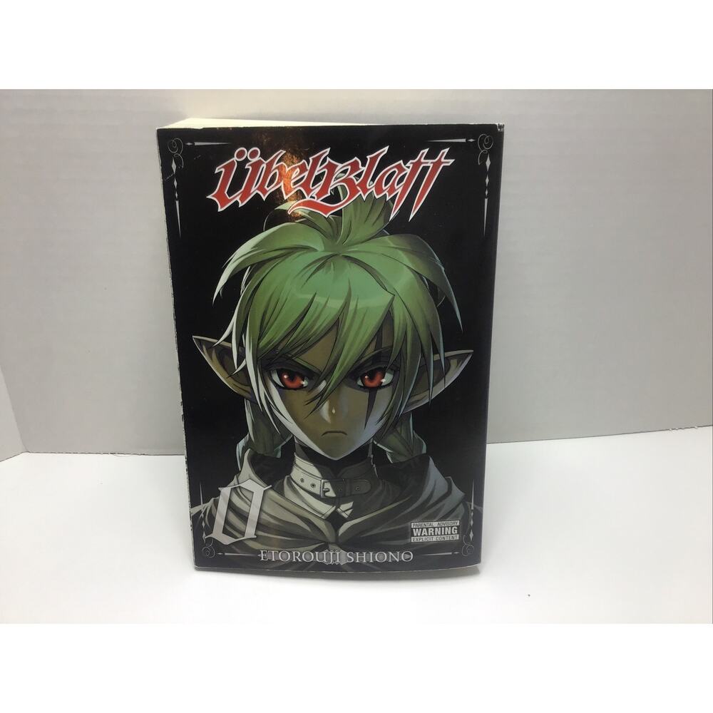 Ubel Blatt Vol 0 Manga Etorouji Shiono Yen Press English Dark Fantasy Action